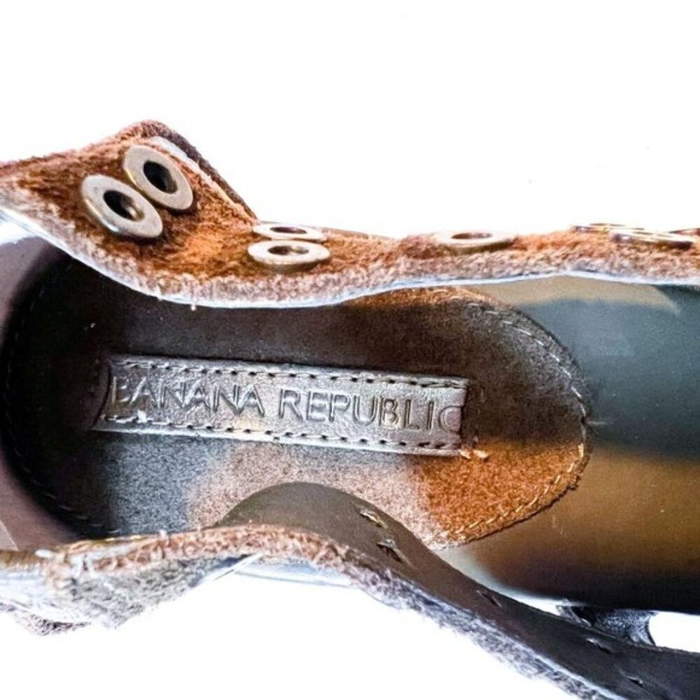Banana Republic Bethel Suede Heel Sandals NEW!! - Picture 10 of 13